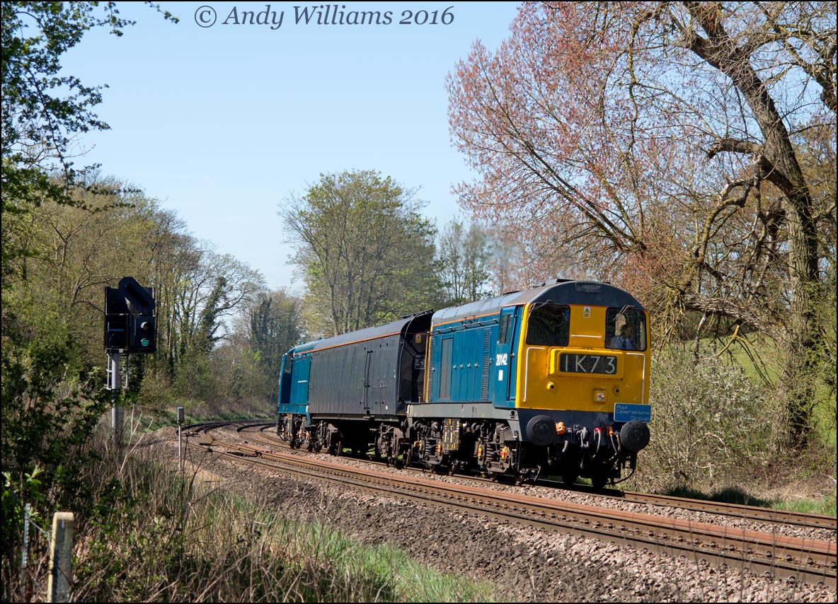 20142 and 20205 near Whitacre Jct