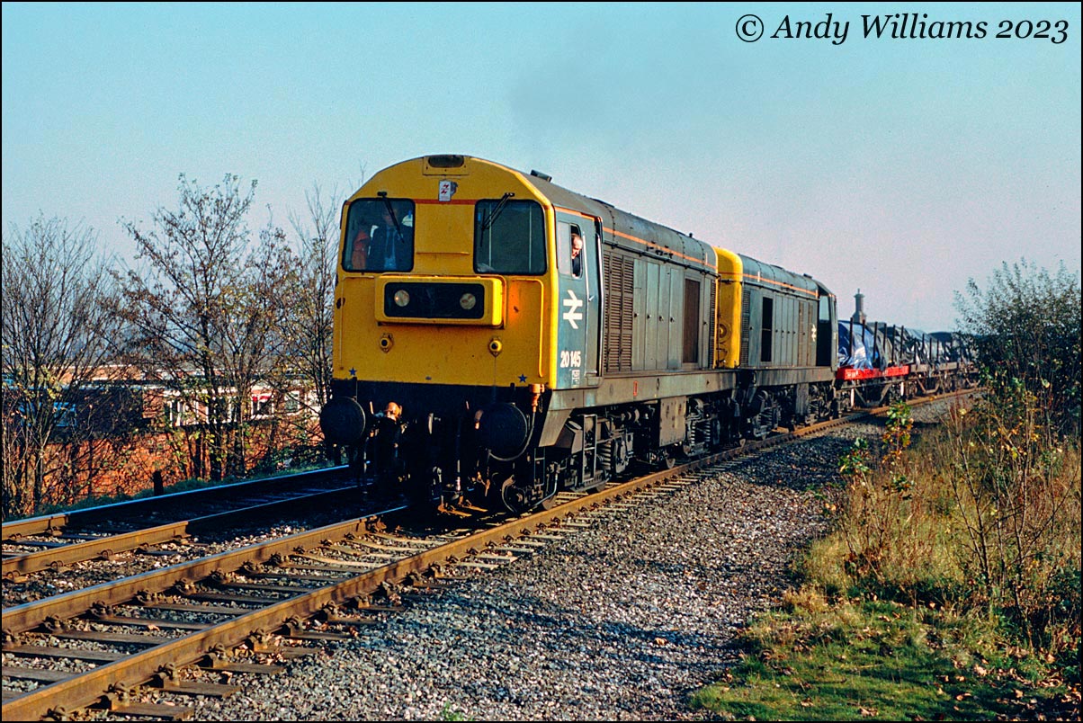 20145 and 20009 near Dudley Port