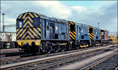 08774, 08114 and 08396 in Bescot Down Storage Sidings