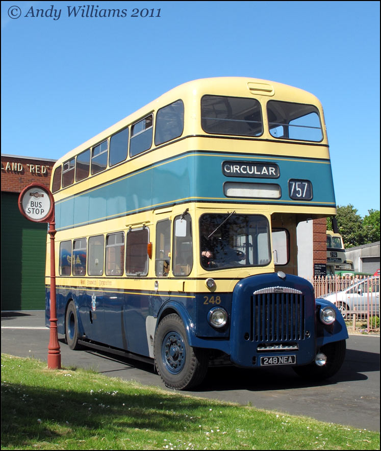 West Bromwich Corporation bus 248 at Wythall