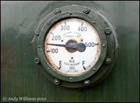 Fuel tank gauge on D3429